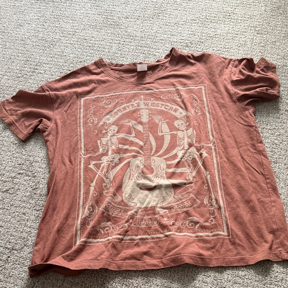 PINK Victoria's Secret Country Western Graphic Tee
